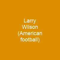 Larry Wilson (American football)