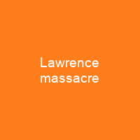 Lawrence massacre