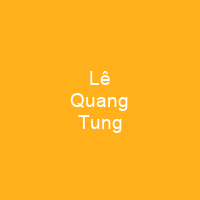 Lê Quang Tung