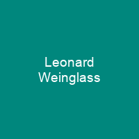 Leonard Weinglass
