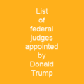List of federal judges appointed by Abraham Lincoln