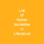 List of Nobel laureates in Literature