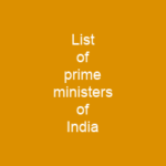 List of prime ministers of India