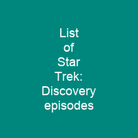 List of Star Trek: Discovery episodes