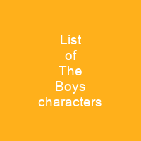 List of The Boys characters