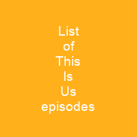 List of This Is Us episodes