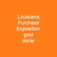 Louisiana Purchase Exposition gold dollar