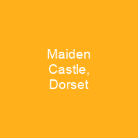 Maiden Castle, Dorset