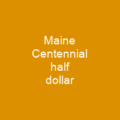 Maine Centennial half dollar