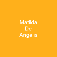 Matilda De Angelis