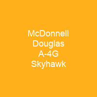 McDonnell Douglas A-4G Skyhawk