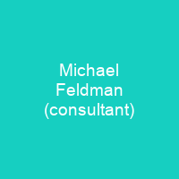 Michael Feldman (consultant)