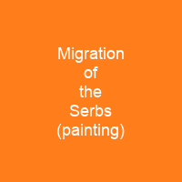 Migration of the Serbs (painting)