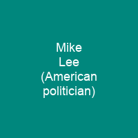 Mike Lee (American politician)