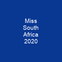 Miss South Africa 2020