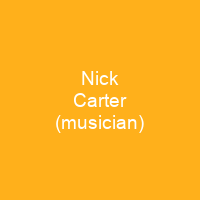 Nick Carter (musician)