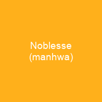 Noblesse (manhwa)