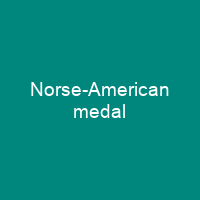 Norse-American medal