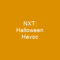 NXT: Halloween Havoc