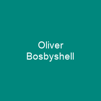 Oliver Bosbyshell