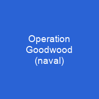 Operation Goodwood (naval)