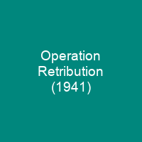 Operation Retribution (1941)