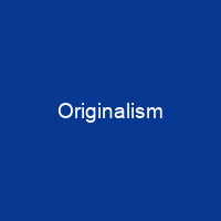 Originalism