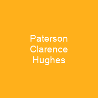 Paterson Clarence Hughes