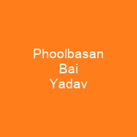 Phoolbasan Bai Yadav
