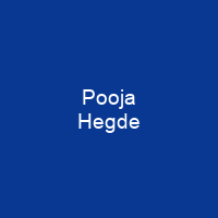 Pooja Hegde