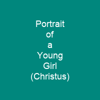 Portrait of a Young Girl (Christus)
