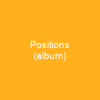 Positions (album)