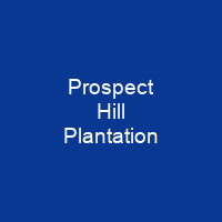 Prospect Hill Plantation