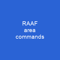 RAAF area commands