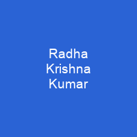 Radha Krishna Kumar