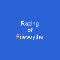 Razing of Friesoythe