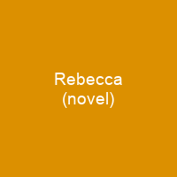 Rebecca (novel)