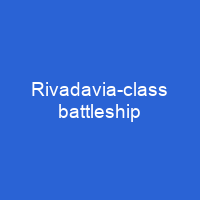 Rivadavia-class battleship