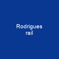 Rodrigues rail