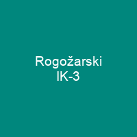 Rogožarski IK-3