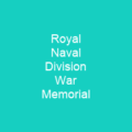 Royal Naval Division War Memorial