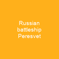Russian battleship Peresvet