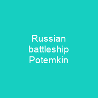 Russian battleship Potemkin