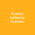 Russian battleship Rostislav