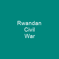 Rwandan Civil War