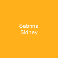 Sabrina Sidney