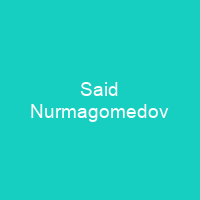Said Nurmagomedov
