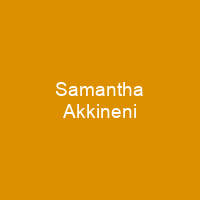 Samantha Akkineni