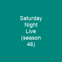 Saturday Night Live (season 46)