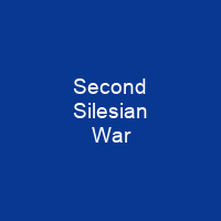 Second Silesian War